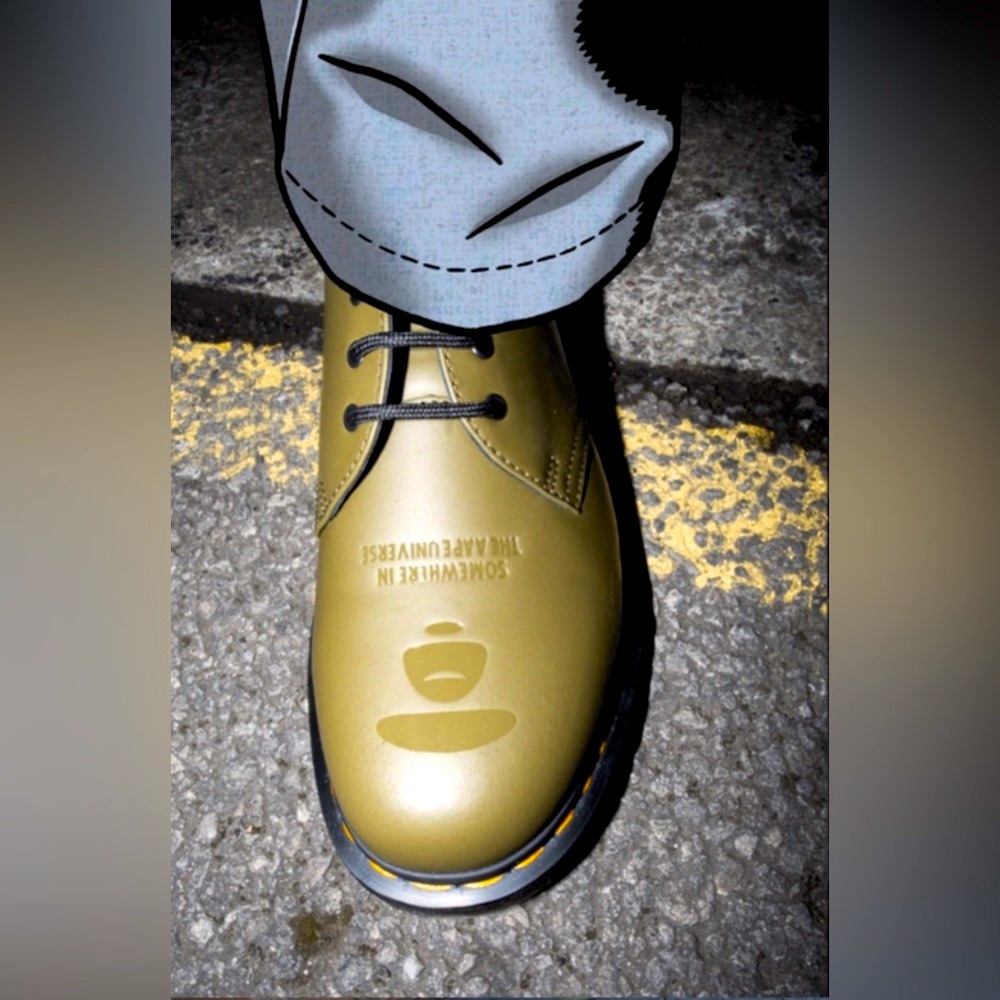 AAPE x Dr. Martens oxfords